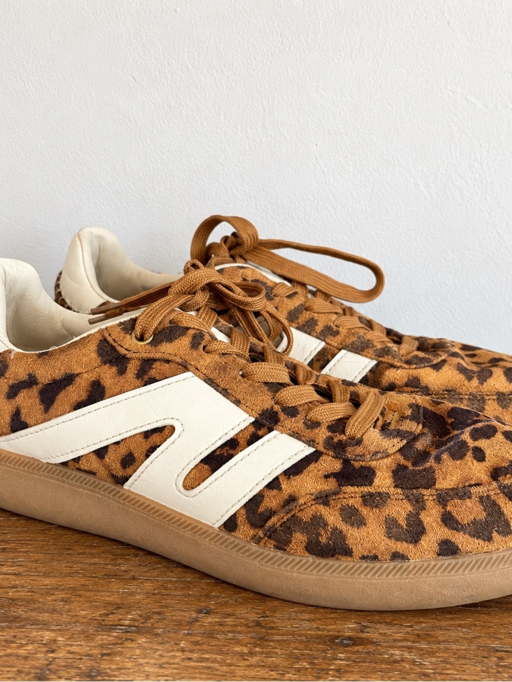 Leopard Print Women's Casual Sneakers